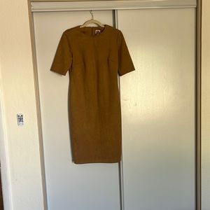 Anne Klein suede professional dress